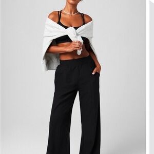 Fabletics Black Wide Leg Pants